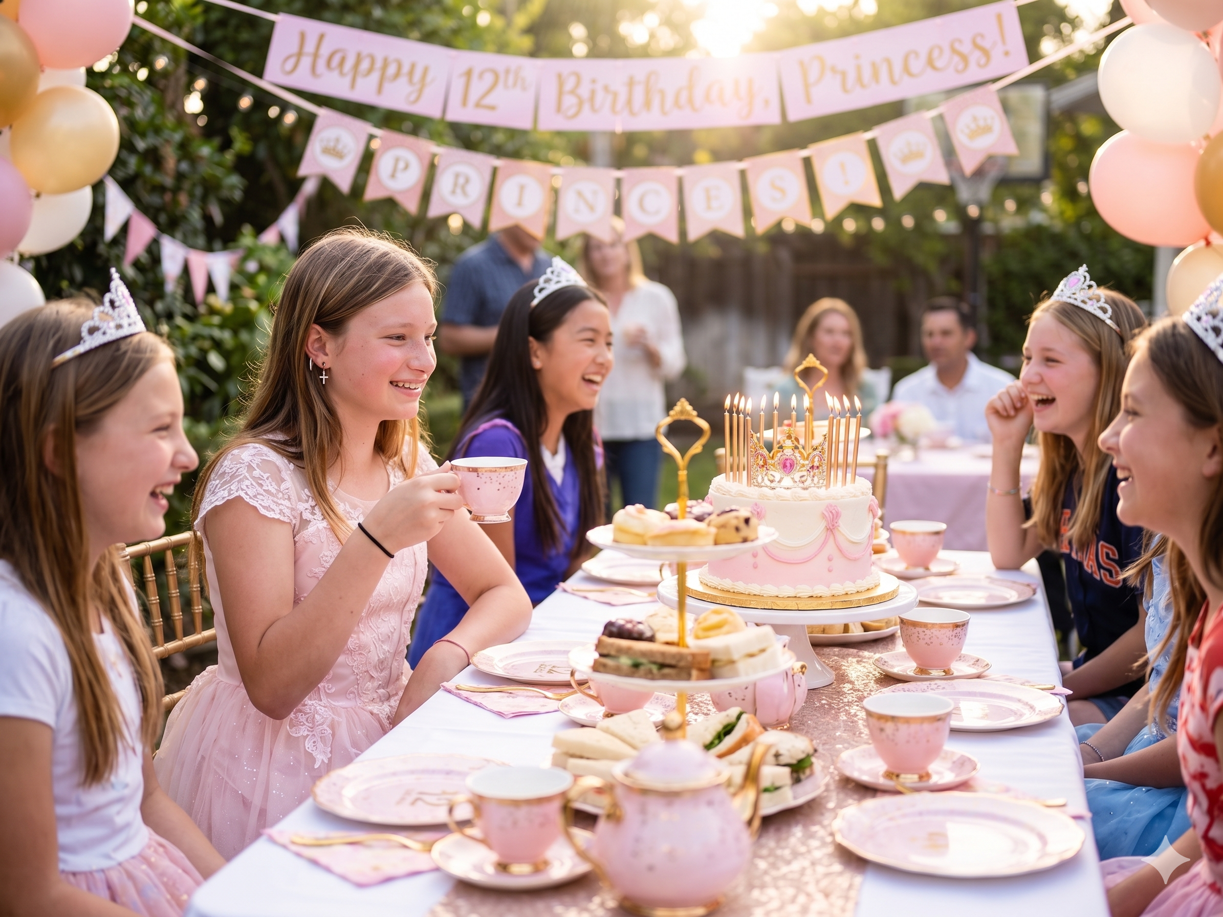Birthdays tea party