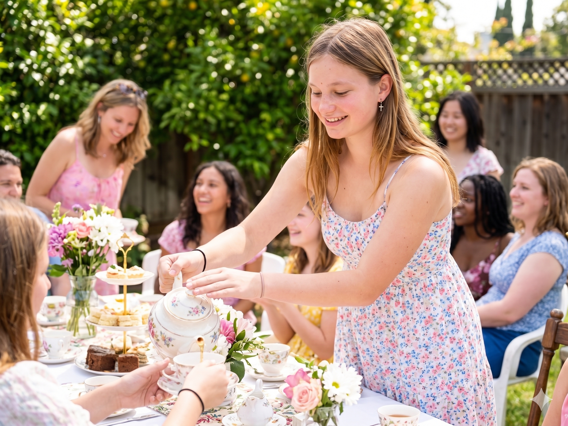 Birthdays tea party